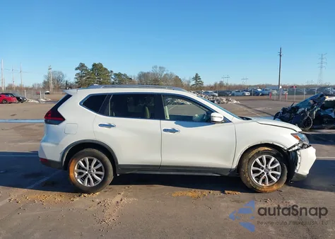 2018 Nissan Rogue Sv z USA, uszkodzony, nr VIN KNMAT2MT7JP512990